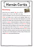 Vorschau - Unterrichtsreihen - Hernán Cortés Lückentext mit Wortspeicher Hörverstehen und Suchsel - Seite 2