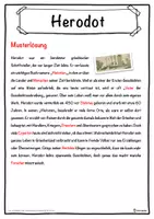 Vorschau - Unterrichtsreihen - Herodot Lückentext mit Wortspeicher Hörverstehen und Suchsel - Seite 2