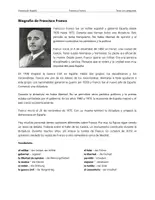 Vorschau - Arbeitsblätter - Francisco Franco – Biografía con preguntas - Deckblatt