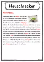 Vorschau - Unterrichtsreihen - Heuschrecken Lückentext mit Wortspeicher Hörverstehen und Suchsel - Seite 2