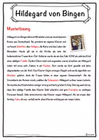 Vorschau - Unterrichtsreihen - Hildegard von Bingen Lückentext mit Wortspeicher Hörverstehen und Suchsel - Seite 2
