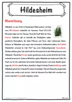 Vorschau - Unterrichtsreihen - Hildesheim Lückentext mit Wortspeicher Hörverstehen und Suchsel - Seite 2