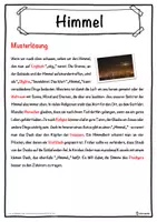 Vorschau - Unterrichtsreihen - Himmel Lückentext mit Wortspeicher Hörverstehen und Suchsel - Seite 2