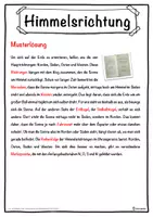 Vorschau - Unterrichtsreihen - Himmelsrichtung Lückentext mit Wortspeicher Hörverstehen und Suchsel - Seite 2