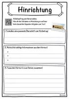 Vorschau - Unterrichtsreihen - Hinrichtung Lückentext mit Wortspeicher Hörverstehen und Suchsel - Seite 3