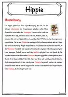 Vorschau - Unterrichtsreihen - Hippie Lückentext mit Wortspeicher Hörverstehen und Suchsel - Seite 2