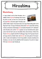 Vorschau - Unterrichtsreihen - Hiroshima Lückentext mit Wortspeicher Hörverstehen und Suchsel - Seite 2