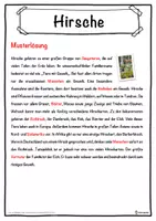Vorschau - Unterrichtsreihen - Hirsche Lückentext mit Wortspeicher Hörverstehen und Suchsel - Seite 2