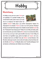 Vorschau - Unterrichtsreihen - Hobby Lückentext mit Wortspeicher Hörverstehen und Suchsel - Seite 2