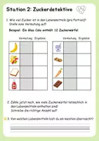 Vorschau - Stationenlernen - Gesunde Ernährung - Stationsarbeit - Seite 2