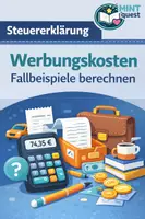 Vorschau - Arbeitsblätter - Steuererklärung: Werbungskosten Fallbeispiele berechnen - Deckblatt