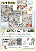 Vorschau - Arbeitsblätter - Fußball WM 2026 - Kreativchallenge Brain Break - Seite 1