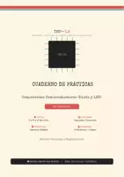 Vista previa - Hojas de trabajo - Cuaderno Interactivo: Diodos y LEDs con Tinkercad (LOMLOE) - Portada