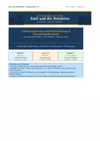 Vorschau - Klassenarbeiten - Emil und die Detektive: 3 Klassenarbeiten mit Musterlösungen und Notenschlüssel | Klasse 5, 6 | Inhaltsverständnis, Charakterisierung | sofort einsetzbar - Deckblatt