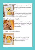 Vorschau - Unterrichtsreihen - Lockenlöwe - Kreatives 3D-Kunstprojekt basteln - Kunst ohne Vorbereitung Grundschule Klasse 1-4 - Seite 3