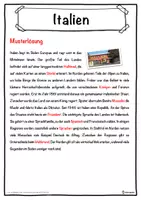 Vorschau - Unterrichtsreihen - Italien Lückentext mit Wortspeicher Hörverstehen und Suchsel - Seite 2