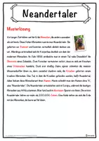 Vorschau - Unterrichtsreihen - Neandertaler Lückentext mit Wortspeicher Hörverstehen und Suchsel - Seite 2
