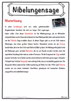Vorschau - Unterrichtsreihen - Nibelungensage Lückentext mit Wortspeicher Hörverstehen und Suchsel - Seite 2