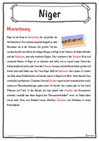 Vorschau - Unterrichtsreihen - Niger Lückentext mit Wortspeicher Hörverstehen und Suchsel - Seite 2