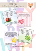 Vorschau - Anderer Materialtyp - Pocket-Hug - ein kleiner Mutmacher für große Schritte - Deckblatt