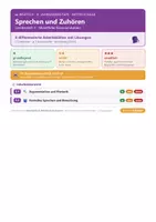 Vorschau - Arbeitsblätter - Deutsch 8 Mittelschule - Komplettpaket (alle Lernbereiche) - Seite 1