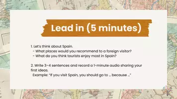 Vista previa - Unidades / Secuencias / Situaciones de Aprendizaje - Travelling: Spain (Reading & Writing Task ) - página 2