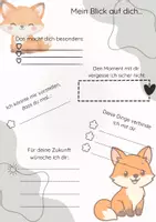 Vorschau - Arbeitsblätter - Mein Blick auf dich - persönliche Worte von Lehrkräften - Seite 2