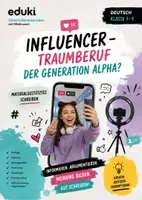 Vorschau - Arbeitsblätter - Materialgestütztes Schreiben Influencer - Deckblatt