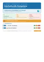 Vorschau - Arbeitsblätter - Englisch 6 Mittelschule - Interkulturelle Kompetenz - Seite 1