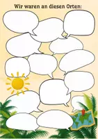 Vorschau - Mal- und Bastelvorlagen - Sommerferien Reflexions - Plauder - Plakate - Seite 2
