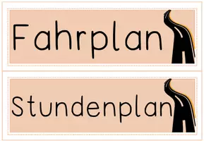 Vorschau - Präsentationen/Tafelbilder - Stundentransparenz_Fuchsklasse_Grundschule - Seite 3
