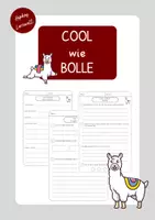Vorschau - Arbeitsblätter - COOL wie BOLLE (Arbeitsblätter zum Buch) - Deckblatt