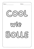 Vorschau - Arbeitsblätter - COOL wie BOLLE (Arbeitsblätter zum Buch) - Seite 2