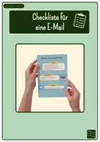 Vorschau - Merkblätter - Checkliste E-Mail - Deckblatt