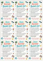 Vorschau - Mal- und Bastelvorlagen - Ferienkarten Set – Abschiedsgrüße vom Lehrer | 6 druckfertige Karten-Sets | Klasse 1–6 - Seite 3