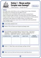 Vorschau - Stationenlernen - Stationsarbeit Entdeckungsfahrten: Christoph Kolumbus und die Begegnung mit der Neuen Welt - Seite 2