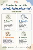 Vorschau - Arbeitsblätter - Fußball-WM 2026 Mathe Grundschule – 29 Arbeitsblätter zum Rechnen, Sachaufgaben & Einmaleins - Seite 1