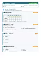 Vorschau - Arbeitsblätter - Mathematik 5 Realschule - Zahlen und Rechnen - Seite 1