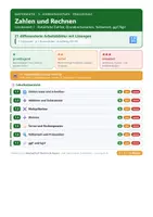 Vorschau - Arbeitsblätter - Mathematik 5 Realschule - Zahlen und Rechnen - Deckblatt