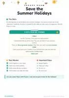 Vorschau - Stundenentwürfe - Escape Room: Save the Summer Holidays – Grammatik-Wiederholung Englisch Klasse 5–6 - Seite 2