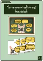 Vorschau - Poster - Klassenraumvisualisierung: Französisch - Deckblatt