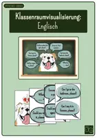 Vorschau - Poster - Klassenraumvisualisierung: Englisch - Deckblatt