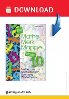 Vorschau - Arbeitsblätter - Die Mathe-Merk-Mappe Klasse 10: Mathe zum Nachschlagen, Üben und Wiederholen - Seite 1