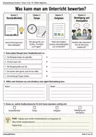 Vorschau - Arbeitsblätter - Unterrichtsfeedback Ampel Schülerfeedback mit Reflexion - Seite 3