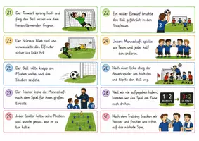 Vorschau - Stundenentwürfe - Diktatsätze Fußball - Partnerdikat - Bewegungsdiktat - Seite 3