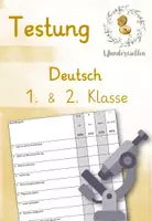 Vorschau - Anderer Materialtyp - Testung Deutsch Basisfähigkeiten - Deckblatt