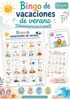Vorschau - Spiele - Spanisch Sommer-Bingo – Bingo de vacaciones de verano | Ferienaktivitäten, Wortschatz & Sprechanlässe zum Schuljahresende - Deckblatt