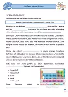 Vorschau - Arbeitsblätter - Aufbau eines Atoms_Lernpaket - Seite 1