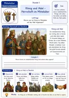 Vorschau - Unterrichtsreihen - Macht im Mittelalter Komplettset: König, Adel, Lehnswesen und Kirche - Seite 2