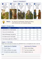 Vorschau - Unterrichtsreihen - Das Lehnswesen im Mittelalter: Macht durch Treue und Lehen - Seite 3
